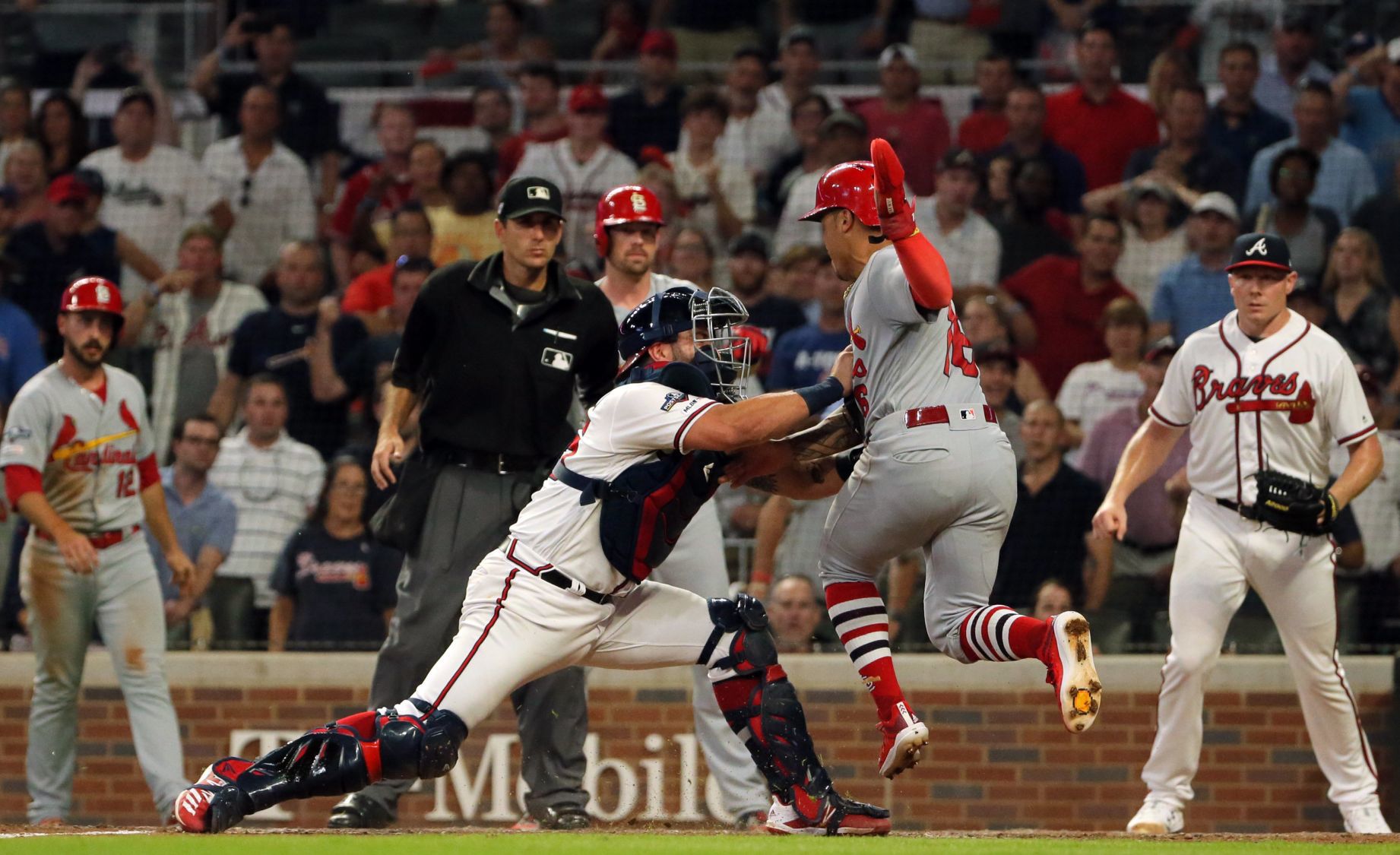 St. Louis Cardinals vs Atlanta Braves, Game 1 NLDS in Atlanta